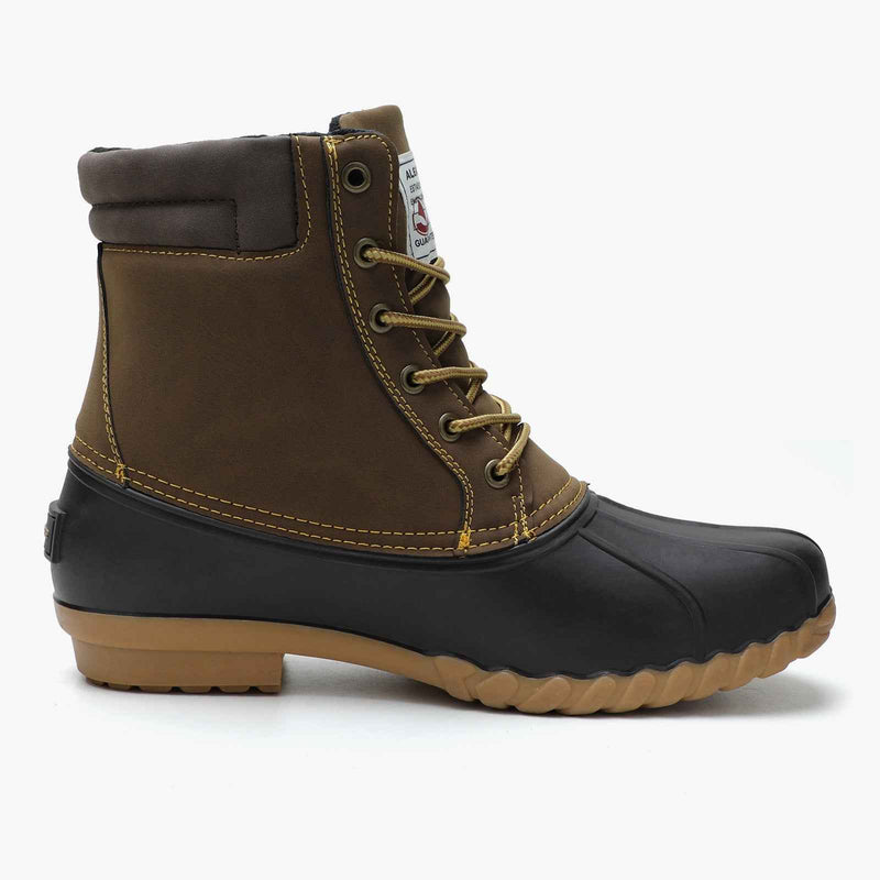 Load image into Gallery viewer, Aleader Mens Duck Boot | Waterproof Shell | Fur Lined Insulated Winter Snow Boot