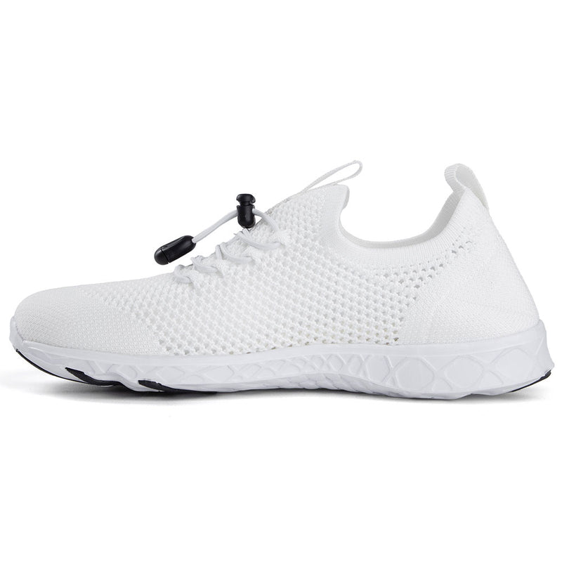 Load image into Gallery viewer, Aqua Steps Men Lightweight Water Shoes - White - AleaderGear