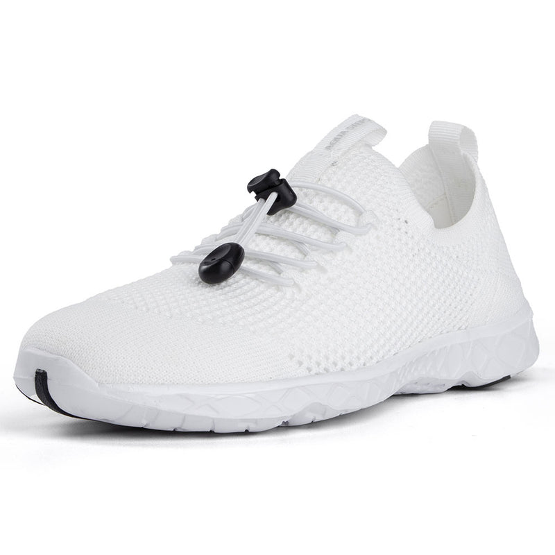 Load image into Gallery viewer, Aqua Steps Men Lightweight Water Shoes - White - AleaderGear