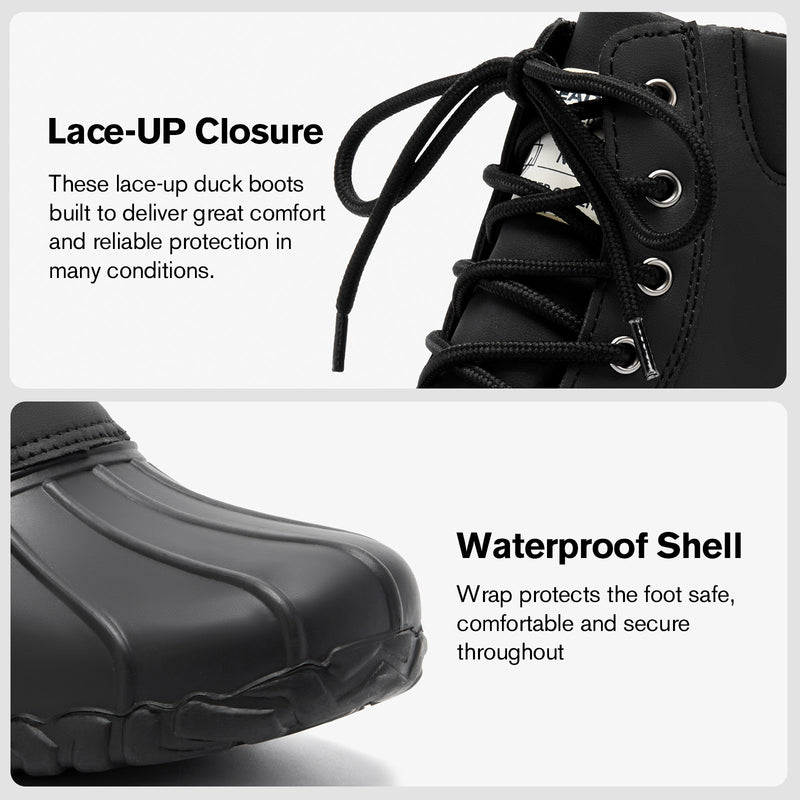 Cargue la imagen en el visor de la galería, Men's Waterproof Duck Boot