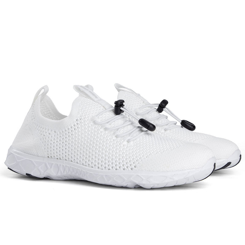 Load image into Gallery viewer, Aqua Steps Men Lightweight Water Shoes - White - AleaderGear