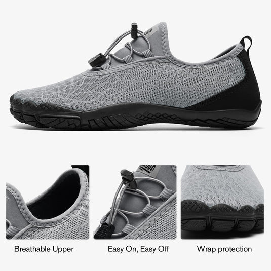 Aleader Men's Barefoot Current Water Shoes