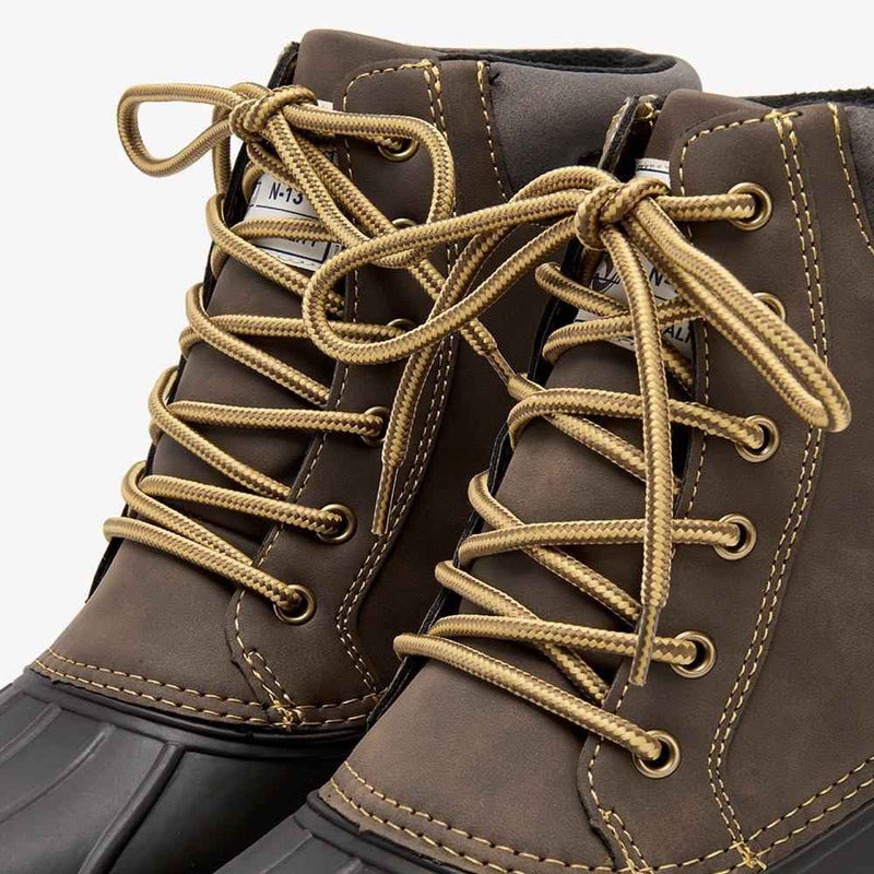 Load image into Gallery viewer, Aleader Mens Duck Boot | Waterproof Shell | Fur Lined Insulated Winter Snow Boot