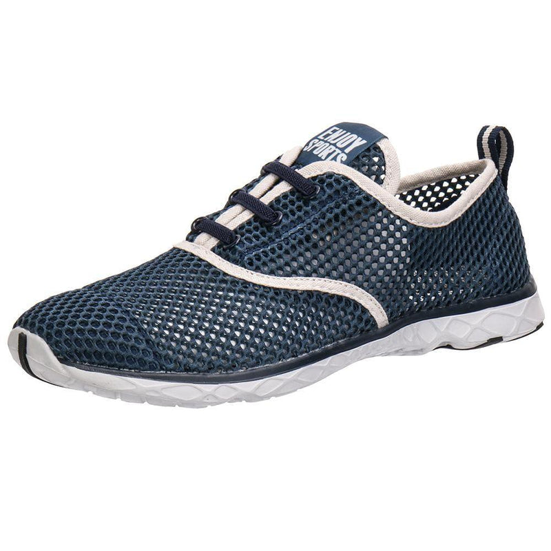Load image into Gallery viewer, aleader 7 / NAVY/GRAY Men&#39;s Xdrain Classic 1.0 Water Shoes
