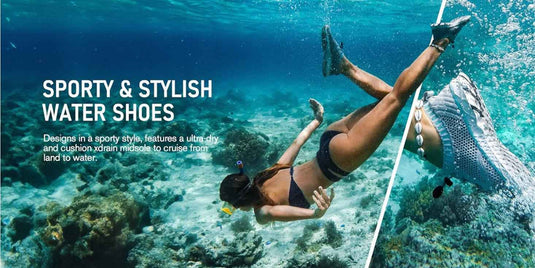 Xdrain Water Shoes vs. Traditional Sneakers: Why You Need the Right Gear for Wet Conditions - AleaderGear