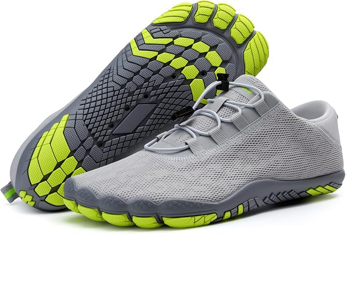 Load image into Gallery viewer, Men's Barefoot Aqua Light Gray Green
