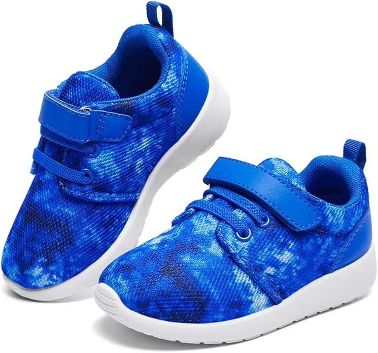 Load image into Gallery viewer, Girl's CloudWalk Sneakers Tie Dye Blue
