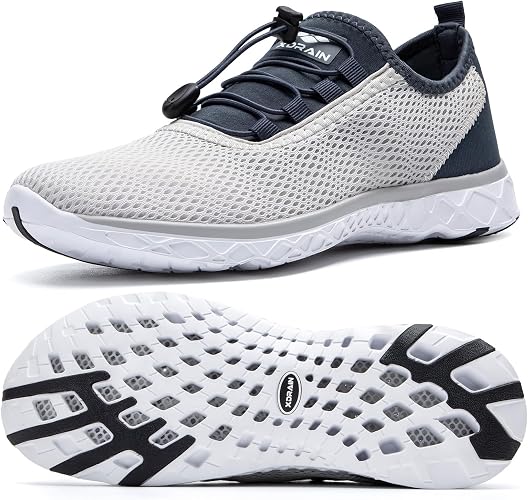 Men's Xdrain Crew Light GrayBlue
