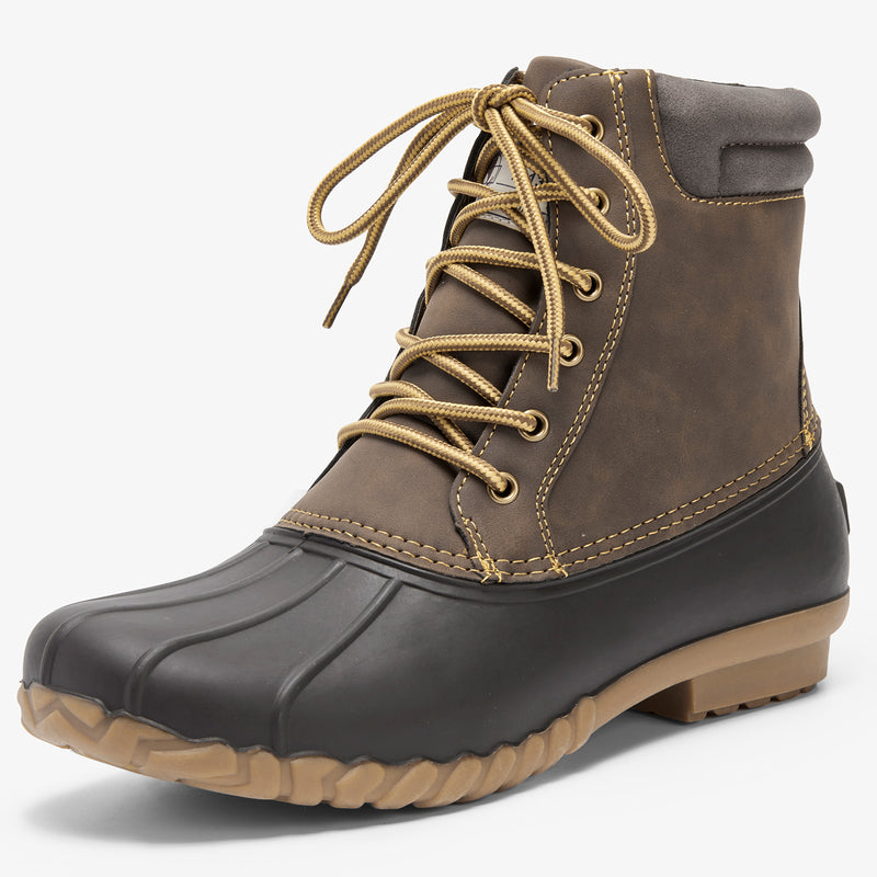 Cargue la imagen en el visor de la galería, Men's Waterproof Duck Boot Tan
