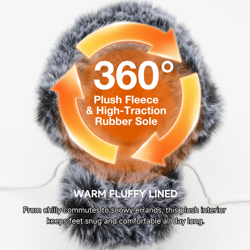 Load image into Gallery viewer, ALEADER Women's Quilted Winter Snow Boots

