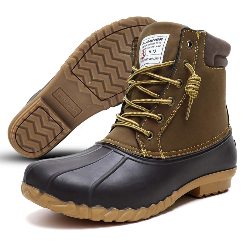 Load image into Gallery viewer, Men's Waterproof Duck Boot Tan
