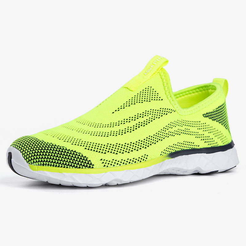 Laden Sie das Bild in Galerie -Viewer, Aqua Steps Women Lightweight Water Shoes - Neon Green
