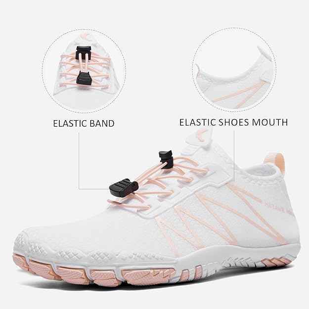 Load image into Gallery viewer, Hiitave Womens Water Shoes Quick Dry Barefoot for Swim Diving Surf Aqua Sports Pool Beach Walking Yoga
