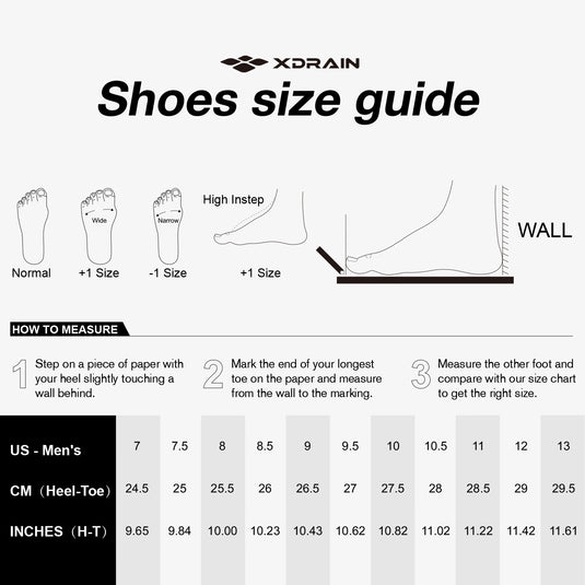 Aleader Men's Xdrain Venture Water Shoes