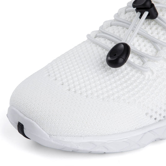 Aqua Steps Men Lightweight Water Shoes - White