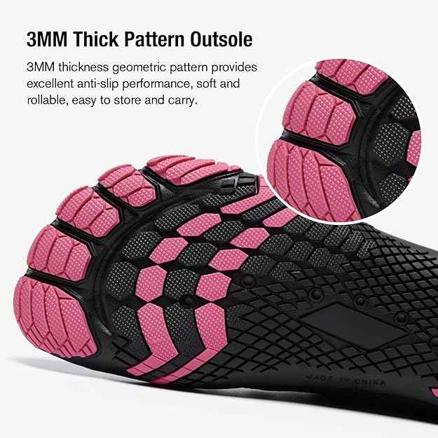Load image into Gallery viewer, Hiitave Womens Water Shoes Quick Dry Barefoot for Swim Diving Surf Aqua Sports Pool Beach Walking Yoga (Copy)
