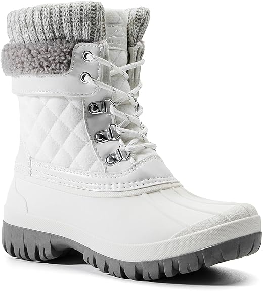 Load image into Gallery viewer, Aleader Womens Winter Duck Boots
