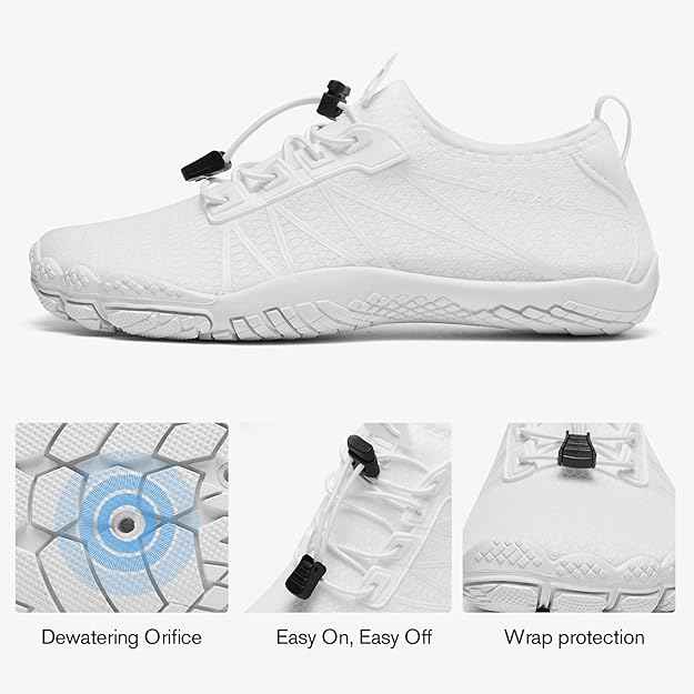 Load image into Gallery viewer, Hiitave Womens Water Shoes Quick Dry Barefoot for Swim Diving Surf Aqua Sports Pool Beach Walking Yoga
