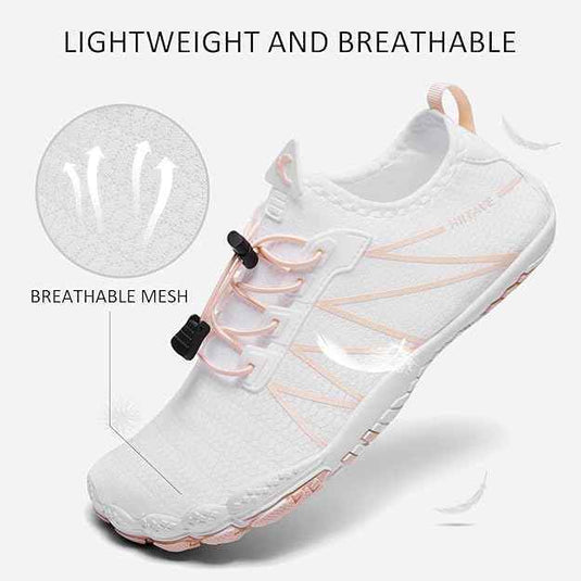 Hiitave Womens Water Shoes Quick Dry Barefoot for Swim Diving Surf Aqua Sports Pool Beach Walking Yoga