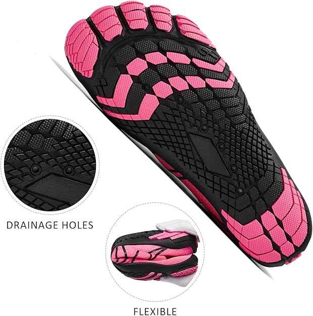 Load image into Gallery viewer, Hiitave Womens Water Shoes Quick Dry Barefoot for Swim Diving Surf Aqua Sports Pool Beach Walking Yoga
