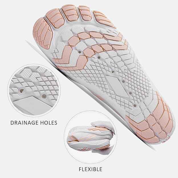 Load image into Gallery viewer, Hiitave Womens Water Shoes Quick Dry Barefoot for Swim Diving Surf Aqua Sports Pool Beach Walking Yoga
