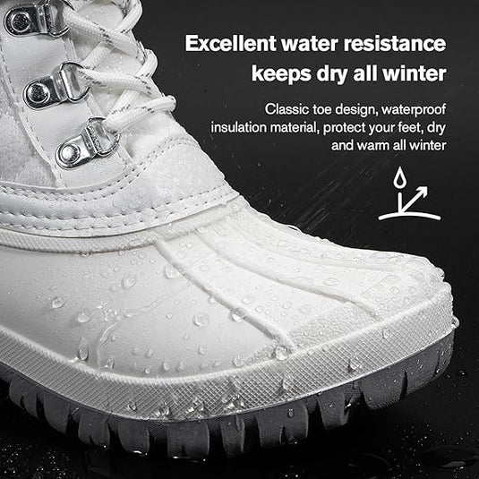 Aleader Womens Winter Duck Boots