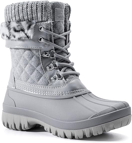 Load image into Gallery viewer, Aleader Womens Winter Duck Boots
