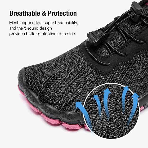 Load image into Gallery viewer, Hiitave Womens Water Shoes Quick Dry Barefoot for Swim Diving Surf Aqua Sports Pool Beach Walking Yoga (Copy)
