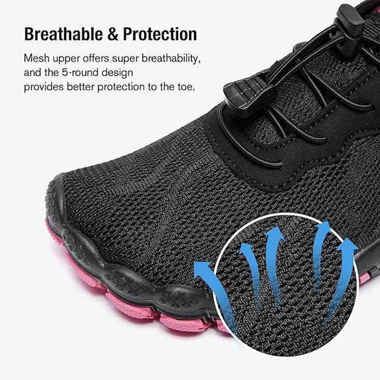 Hiitave Womens Water Shoes Quick Dry Barefoot for Swim Diving Surf Aqua Sports Pool Beach Walking Yoga (Copy)