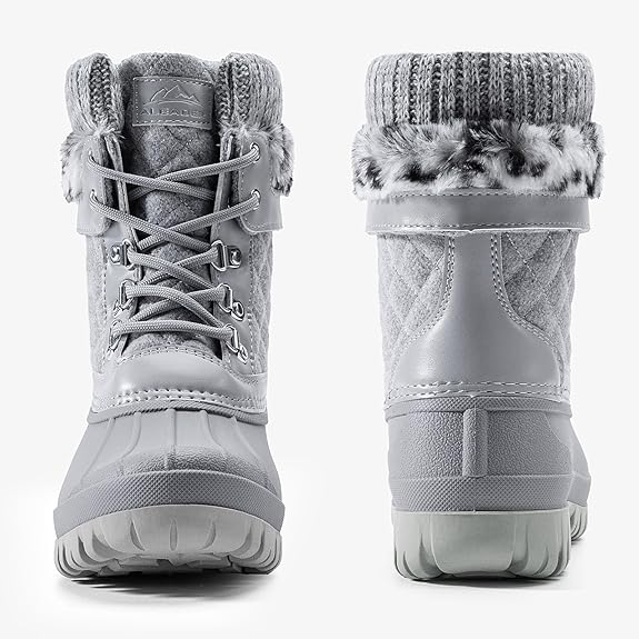 Load image into Gallery viewer, Aleader Womens Winter Duck Boots
