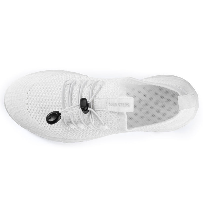 Load image into Gallery viewer, Aqua Steps Men Lightweight Water Shoes - White
