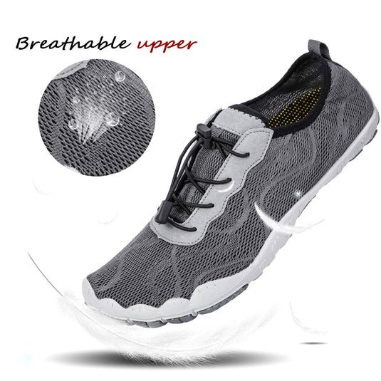 Hiitave Barfuß-Wasserschuhe aus Mesh für Damen 