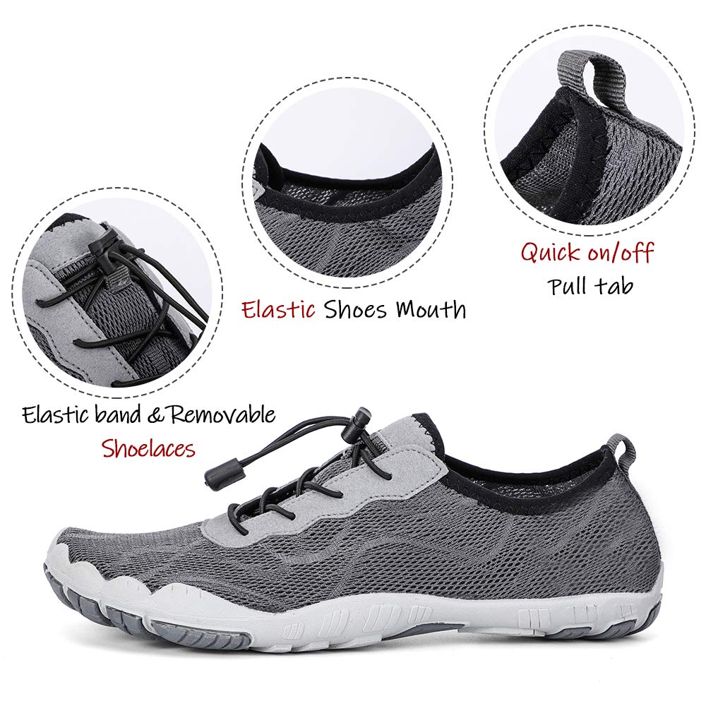 Hiitave Women's Barefoot Mesh Water Shoes