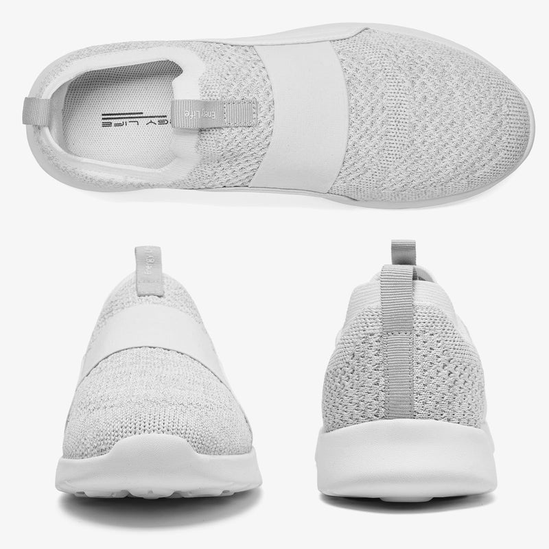 Load image into Gallery viewer, Aleader Women&#39;s Casual Slip-On Walking Sneakers, Comfort Knit Tennis Walking Shoes
