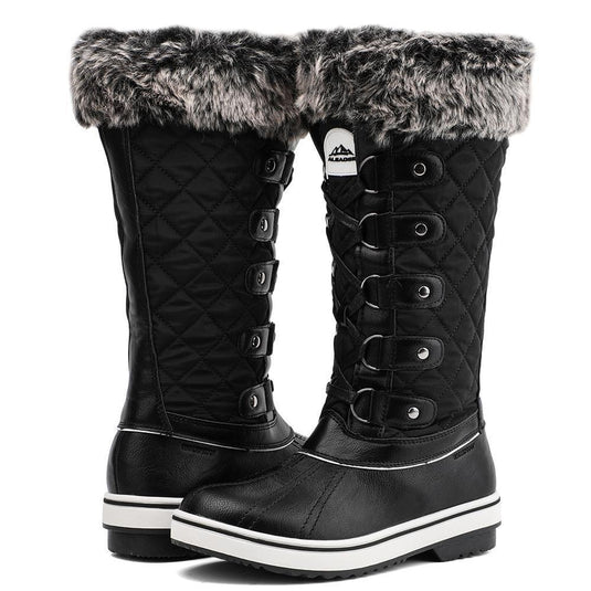 Aleader Damen Winterstiefel für kaltes Wetter 