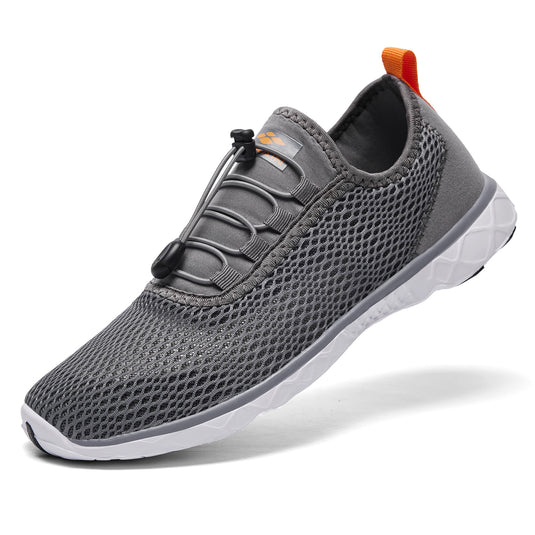 Men's Xdrain Crew Dark GreyOrange