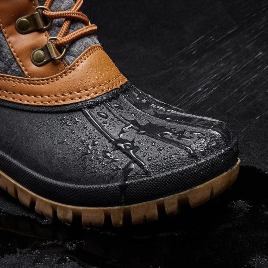 Duck boots with buckle deals