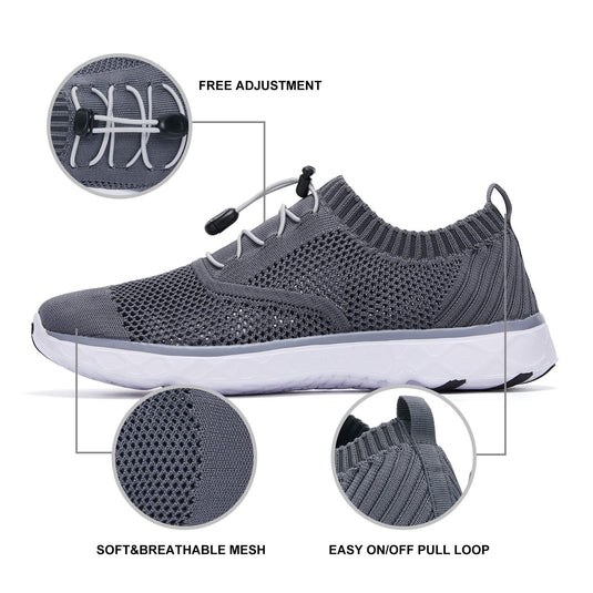 Aleader Men's Xdrain Classic Knit 2.0 Water Shoes