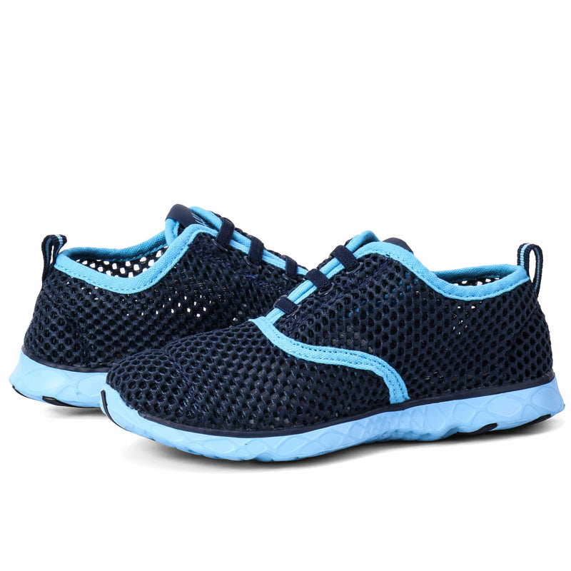 Load image into Gallery viewer, aleader Aleader Kid‘s Xdrain Classic 1.0 Water Shoes - Navy/Aqua Blue/Classic
