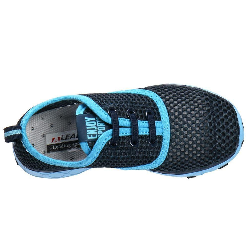 Load image into Gallery viewer, aleader Aleader Kid‘s Xdrain Classic 1.0 Water Shoes - Navy/Aqua Blue/Classic
