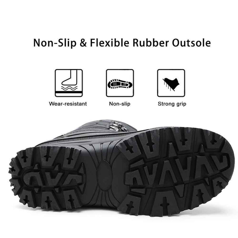 Cargue la imagen en el visor de la galería, Aleader Men’s Insulated Waterproof Winter Snow Boots
