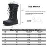 Aleader Aleader Men’s Insulated Waterproof Winter Snow Boots - Black/Lace
