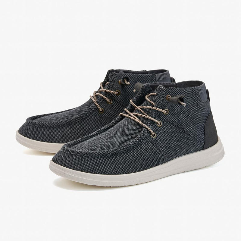 Load image into Gallery viewer, CN Aleader Men&#39;s Urban Fit Mid-Top Knit Chukka Boots
