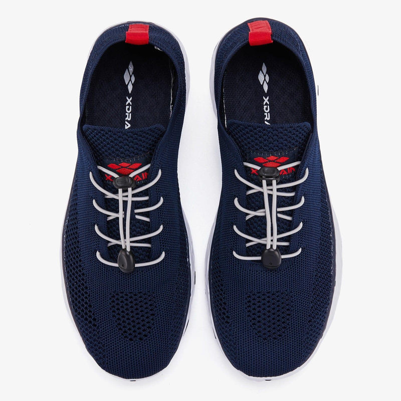 Load image into Gallery viewer, Aleader Aleader Men&#39;s Xdrain Flex Knit Water Shoes - Navy
