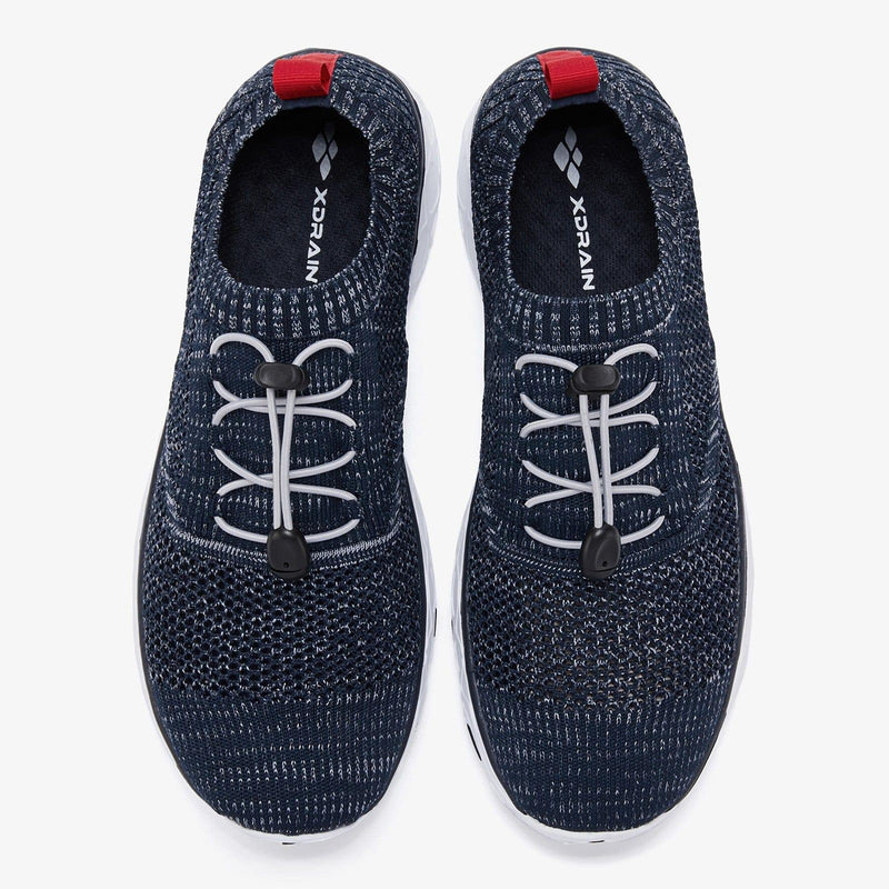 Load image into Gallery viewer, Aleader Aleader Men’s Xdrain Knit Pro Water Shoes - Navy/Melange
