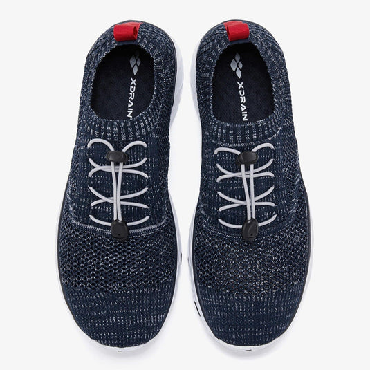 Aleader Aleader Men’s Xdrain Knit Pro Water Shoes - Navy/Melange