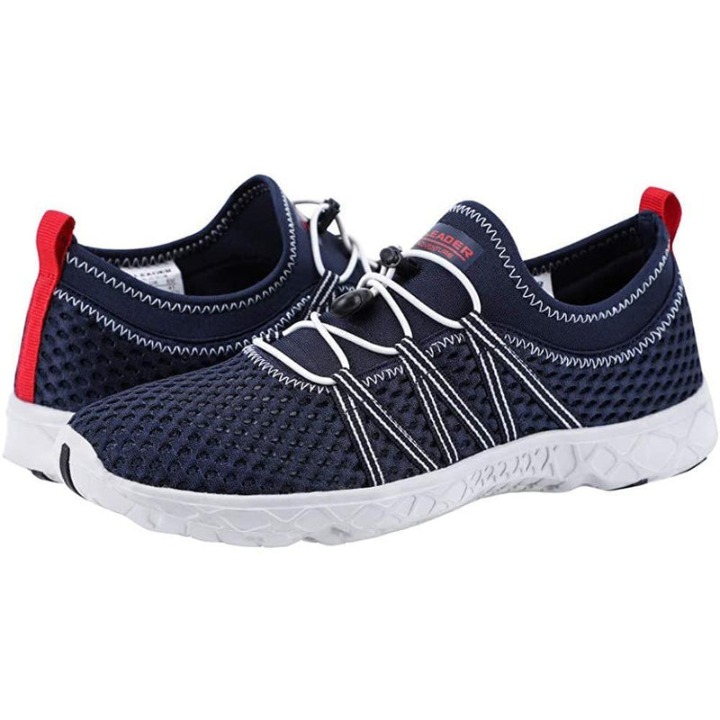Load image into Gallery viewer, aleader 7 / NAVY BEIGE/VENTURE Aleader Men&#39;s Xdrain Venture 2.0 Water Shoes
