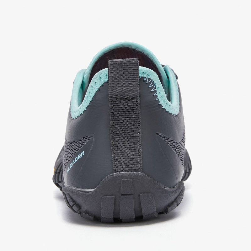 Laden Sie das Bild in Galerie -Viewer, Aleader Aleader Women’s Barefoot Minimalist Trail Running Shoes - Dark Gray/Aqua
