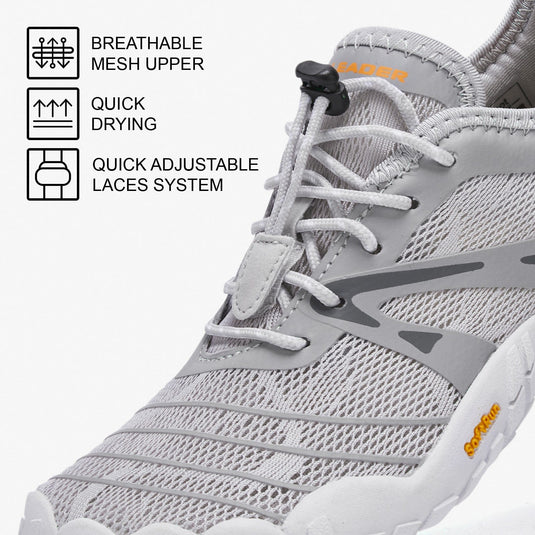 Aleader Damen Barfuß Minimalistische Trailrunning-Schuhe 
