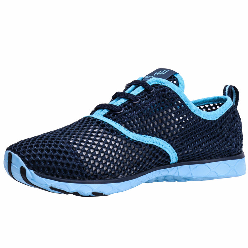 Load image into Gallery viewer, aleader 5.5 / NAVY/AQUA BLUE Aleader Women&#39;s Xdrain Classic 1.0 Water Shoes
